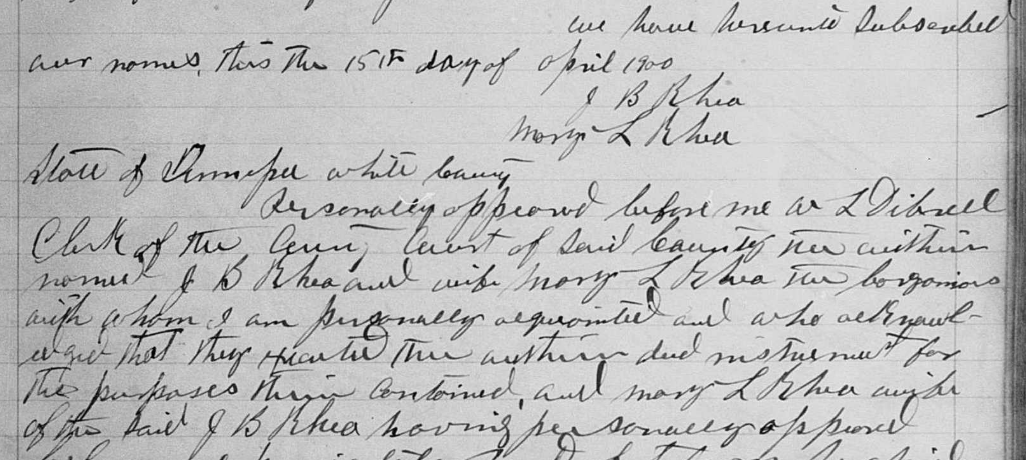 White County, TN Deed, Book 41, Page 171, Image 3